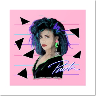 PAULA ABDUL 80S RETRO STYLE Posters and Art